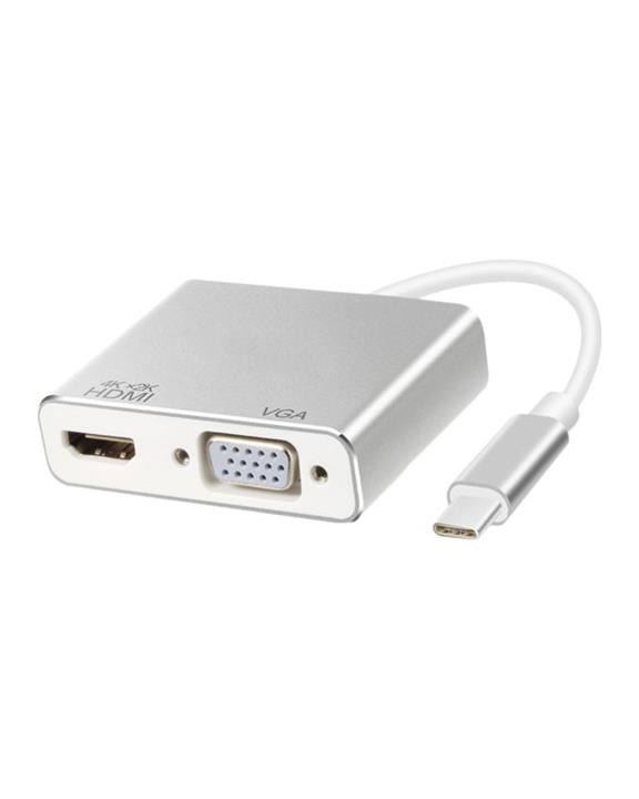 U2 USB-C TO HDMI and VGA Adapter