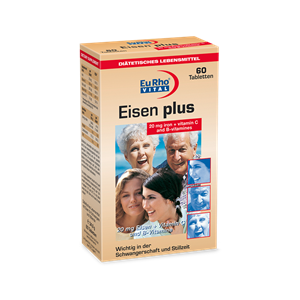 قرص آیزن پلاس یوروویتال 60 عددی