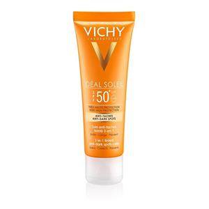 ضد آفتاب ضد لک رنگی ویشی SPF 50 -- Anti Dark Spot Ideal Soleil SPF 50 Vichy Vichy Ideal Soleil 3 in 1 Tinted Anti-Dark Spots Care SPF50⁺ 50 ml