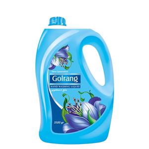 مایع دستشویی ابی گلرنگ مقدار 3500 گرم Golrang Blue Handwashing Liquid 3500g 
