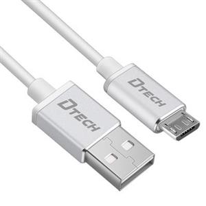 کابل 3m تبدیل USB به Micro-USB دیتک مدل Dtech DT-T0013 