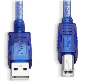 کابل پرینتر 1.8 متری USB 2.0 دیتک مدل Dtech DT-CU0093 Dtech DT-CU0093 USB 2.0 AM to BM Printer Cable 1.8M