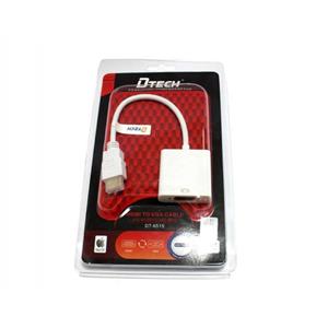 تبدیل HDMI به VGA سیم دار تک مدل تی 6515 Dtech DT TO Cable 