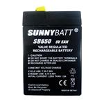 SunnyBatt SB650 6V 5Ah Battery