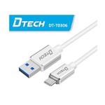 کابل تبدیل USB-3 به Type-C طول 1.5m دیتک Dtech DT-T0306