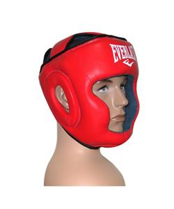 کلاه بوکس فک دار چرم EVERLAST EVERLAST Boxing helmet Leather Model Face Bar