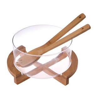 سالاد خوری یوکا همراه با قاشق بامبو مدل BR110 Yuka BR110  Salad Bowl - With Bamboo Spoon