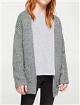 ژاکت بافتنی جلو باز دخترانه Girls Knitted Open Front Cardigan