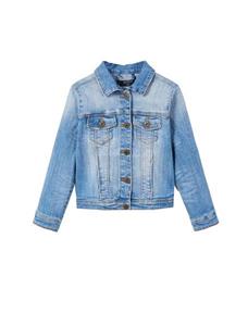 کت جین یقه برگردان دخترانه  Girls Denim Turnover Collar Jacket 