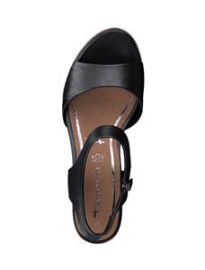 صندل لژ دار چرم زنانه Women Leather Wedge Sandals 