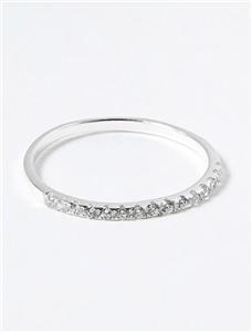 انگشتر نقره نگین دار زنانه Eternity Women Sterling Silver Jewelled Ring 