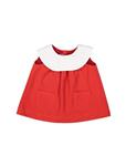 پیراهن نخی بدون آستین نوزادی یلدا Baby Girls Cotton Sleeveless Dress Yalda