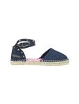 کفش تخت جین زنانه Paloma Studded Espadrille Women Denim Flat Shoes Paloma Studded Espadrille