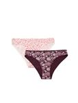 شورت نخی بیکینی زنانه بسته 3 عددی Women Cotton Bikini Biref 3 Pack