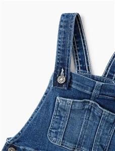 شلوار پیش بندی جین نوزادی Baby Denim Jumpsuits 