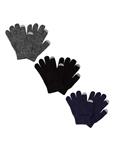 دستکش بافتنی طرح دار پسرانه Magic Boys Patterned Gloves Magic