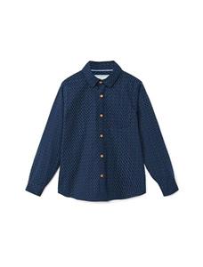 پیراهن نخی یقه برگردان پسرانه Boys Cotton Turn Over Collar Shirt 