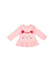 تی شرت و شلوار نخی نوزادی دخترانه  Baby Girls Cotton T-Shirt And Trousers Girls Cotton T-Shirt And Trousers - Blukids