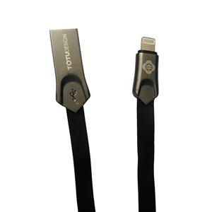 کابل تبدیل USB به لایتنینگ توتو مدل Zinc طول 1 متر Totu to Lightning Cable 1m 