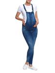 شلوار پیش بندی جین بارداری Maternity Denim Jumpsuit