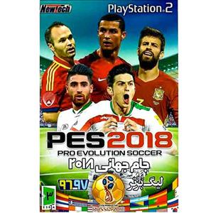 بازی PES 2018 جام جهانی به همراه لیگ برتر 96-97 مخصوص PS2