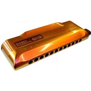 سازدهنی هوهنر Harmonica HOHNER CX-12 JAZZ GOLD Hohner Cromatic CX12 Gold HARMONICA