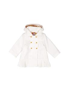 پالتو نخی یقه برگردان نوزادی دخترانه Baby Girls Cotton Turnover Collar Coat