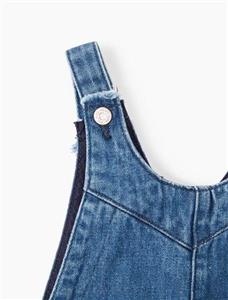 سرهمی جین نوزادی Baby Denim Overall 