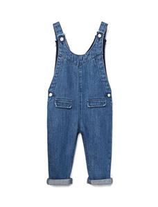 سرهمی جین نوزادی Baby Denim Overall 