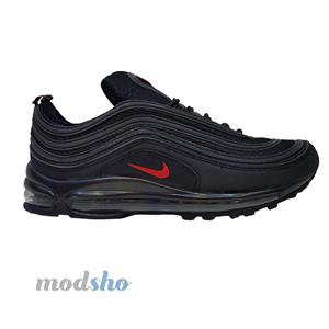 nike air max 97 black with red tick
