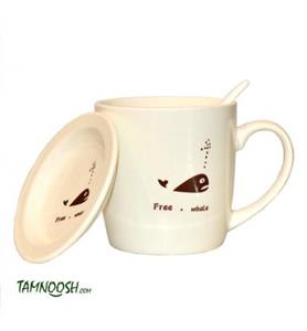 لیوان طرح وال