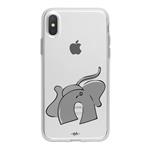 Big Gray Case Cover For iPhone X   10