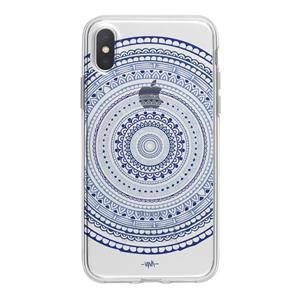 کاور ژله ای وینا مدل Blue Mandala مناسب برای گوشی موبایل آیفون X / 10 Blue Mandala Case Cover For iPhone X   10