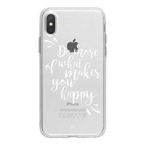 کاور ژله ای وینا مدل Do More Of What Makes You Happy مناسب برای گوشی موبایل ایفون X 10 Case Cover For iPhone 6 plus 6s 