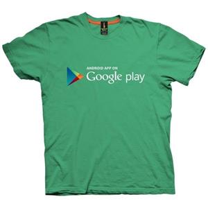 تیشرت Google Play 