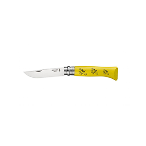 چاقو تیغه 8 سانتی زرد اوپینل – Opinel Tour de France 