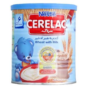 سرلاک گندم به همراه شیر نستله 400 گرمی Cerelac Wheat with Milk Nestle 400 gr