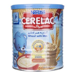 سرلاک گندم به همراه شیر نستله 400 گرمی Cerelac Wheat with Milk Nestle gr 