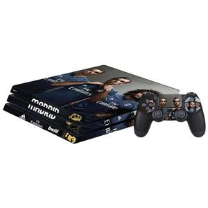 برچسب افقی پلی استیشن 4 پرو گراسیپا طرح رئال مادرید