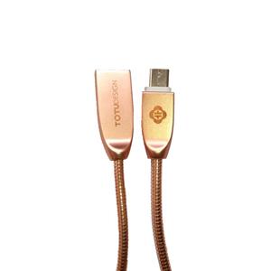 کابل تبدیل USB به Micro USB توتو مدل Alloy به طول 1 متر Totu Alloy USB to Micro USB Cable 1m