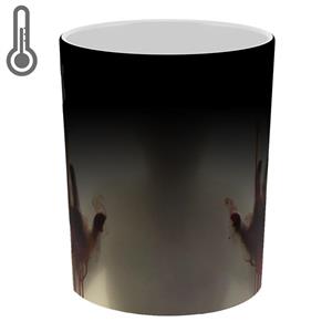 ماگ حرارتی چاپ لین مدل The Walking Dead کد C301 ChapLean The Walking Dead C301 Heat Sensitive Mug