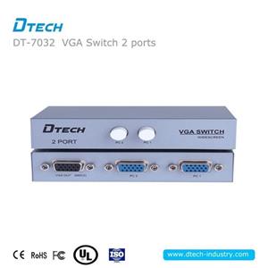 سوییچ VGA دو پورت Dtech DT-7032 DTECH DT-7032 2 TO 1 VGA SWITCH