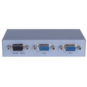 سوییچ VGA دو پورت Dtech DT-7032 DTECH DT-7032 2 TO 1 VGA SWITCH