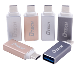 مبدل Type-C به USB-3 دیتک مدل Dtech DT-T0001A Dtech DT-T0001A Type-c to USB 3.0 Converter
