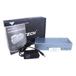 اسپلیتر VGA چهار پورت با کیفیت 500 مگاهرتز Dtech DT-7504 