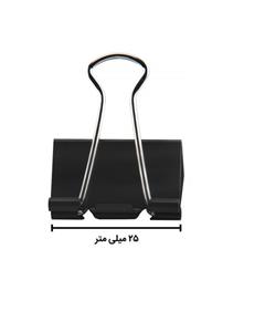 گیره کاغذ ایگل سایز 25 میلی متر بسته48 عددی Binder Clips color 25mm Eagle 