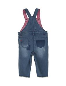 سرهمی جین نوزادی دخترانه\t Baby Girls Denim Overall 