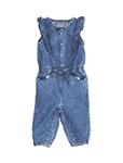 سرهمی جین نوزادی دخترانه  Baby Girls Denim Overall