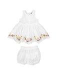 ست 2 تکه نخی نوزادی دخترانه Baby Girls Cotton 2-Pieces Set