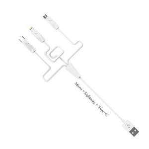 کابل 3 سر hoco X1 1m